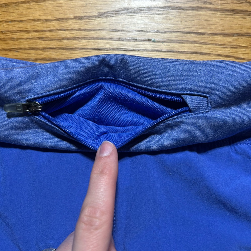 Nike Women’s Royal Blue Athletic Running Shorts - Picture 7 of 7